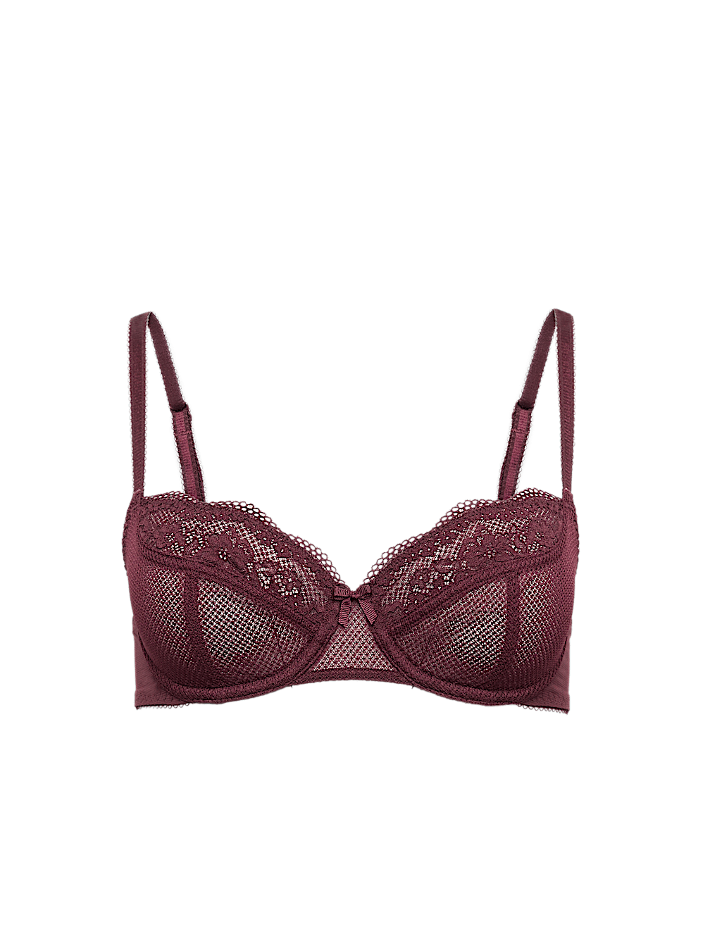 Jasmine Lace Wired Balcony Bra A-E