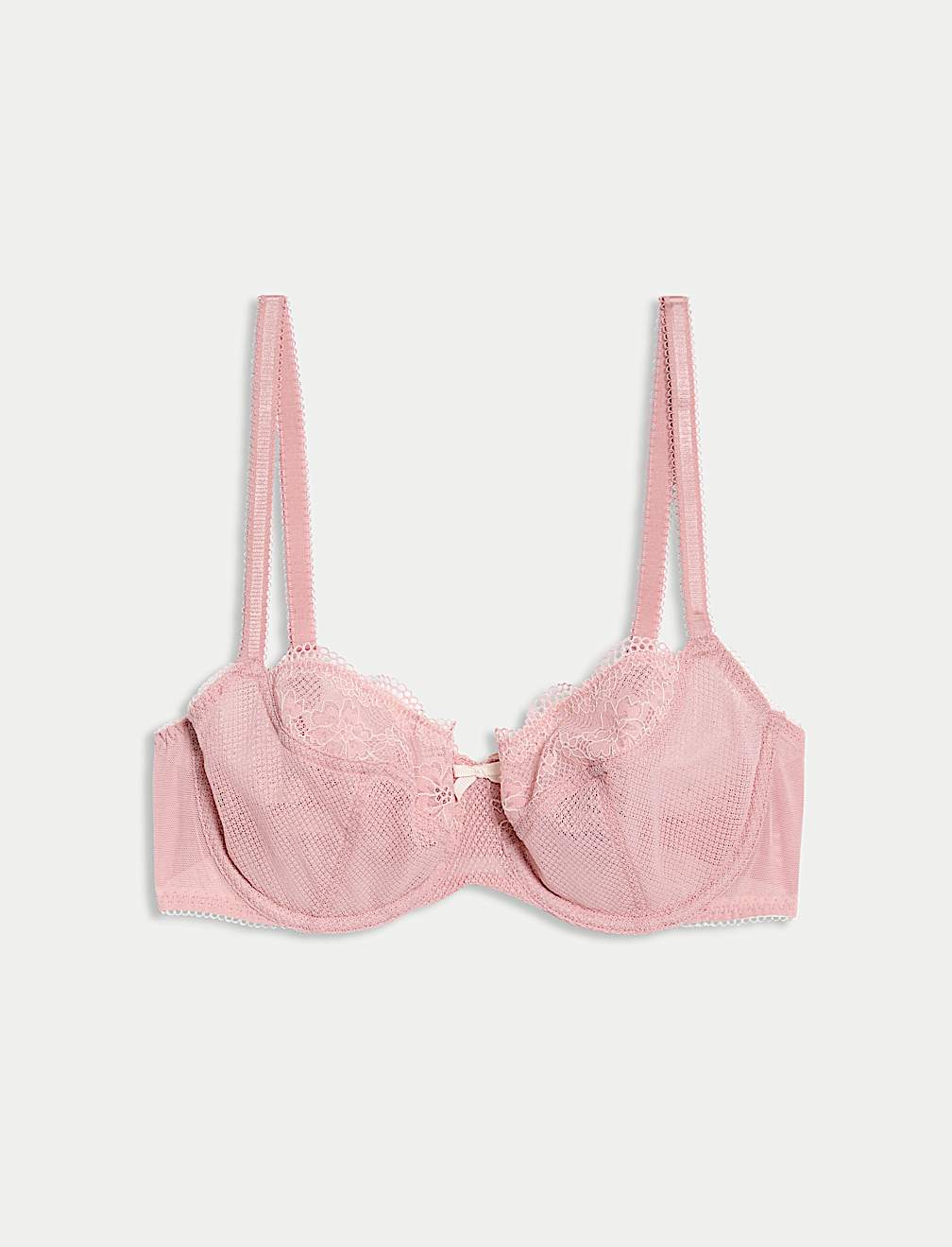 Jasmine Lace Wired Balcony Bra A-E