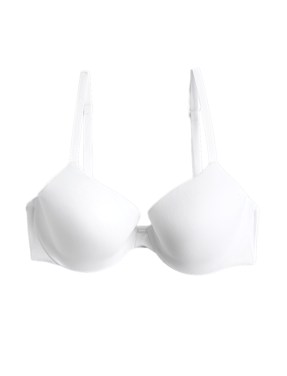 Body Invisibles&trade; Padded Wired Demi Cup Bra A&ndash;E