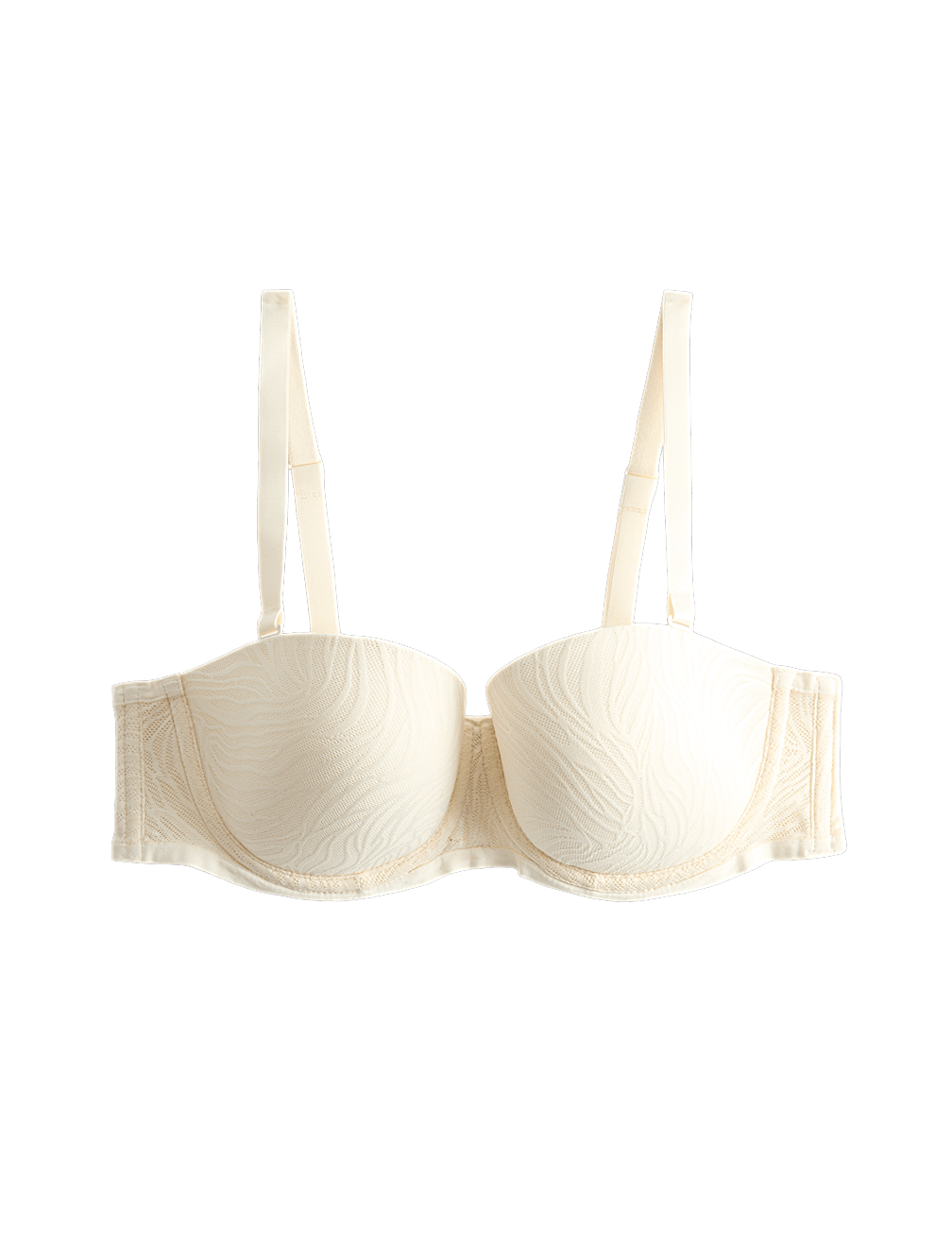 Body Lace Wired Multiway Strapless Bra (A-E)