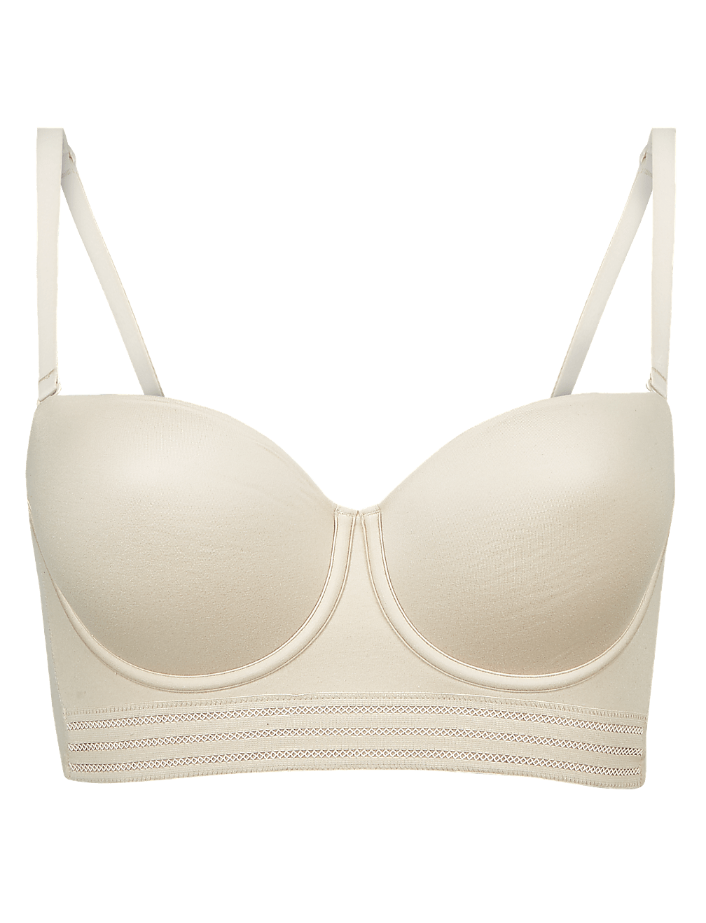 Sumptuously Soft&trade; Strapless Longline Bra A-E