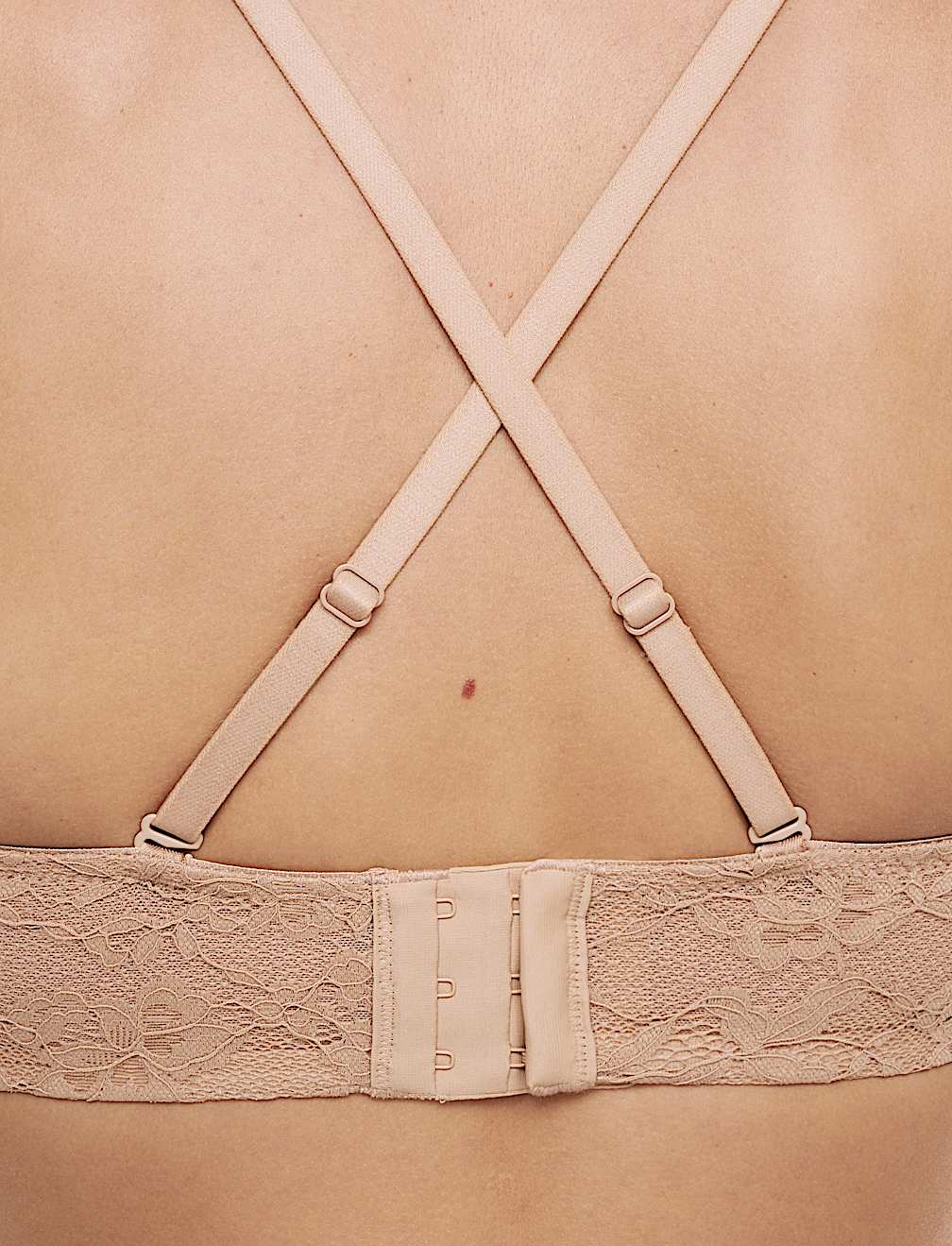 Lace Wired Bandeau Bra