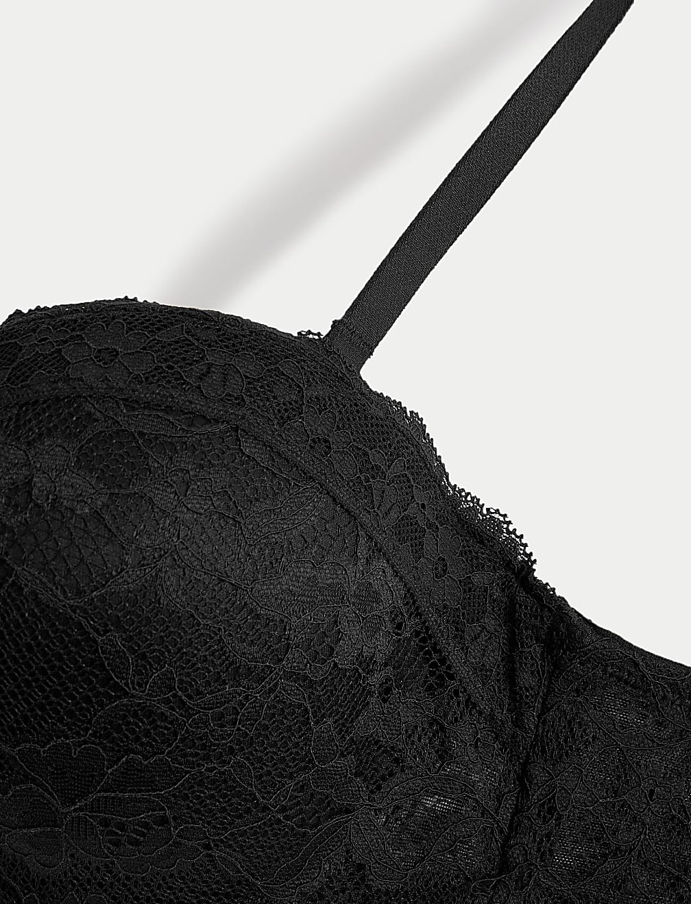 Lace Wired Bandeau Bra