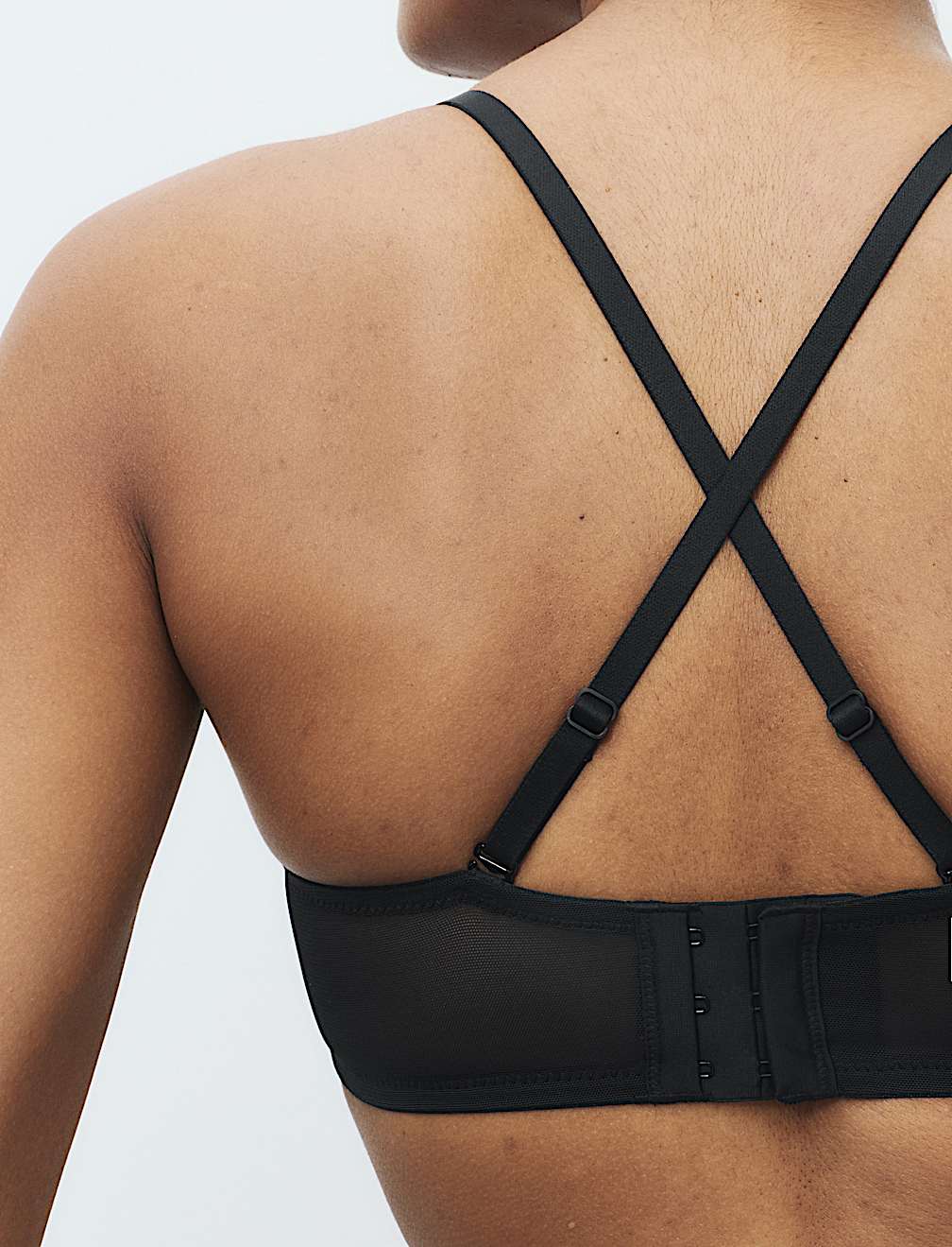2 Pack Wired Strapless Bras (A-E)