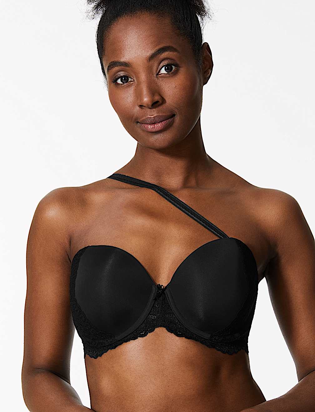 Louisa Lace Padded Strapless Bra A-E