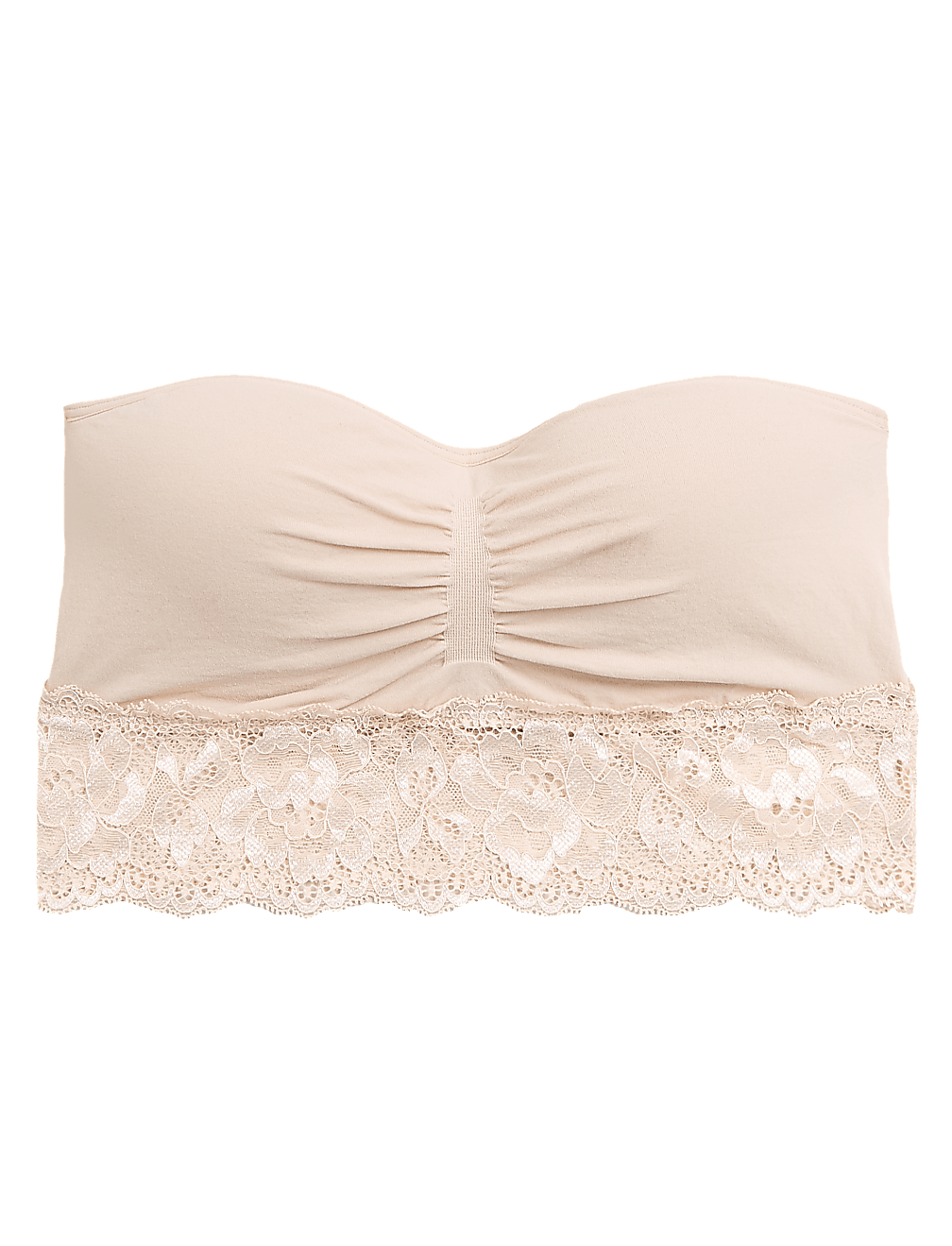Lace Bandeau Strapless Bra