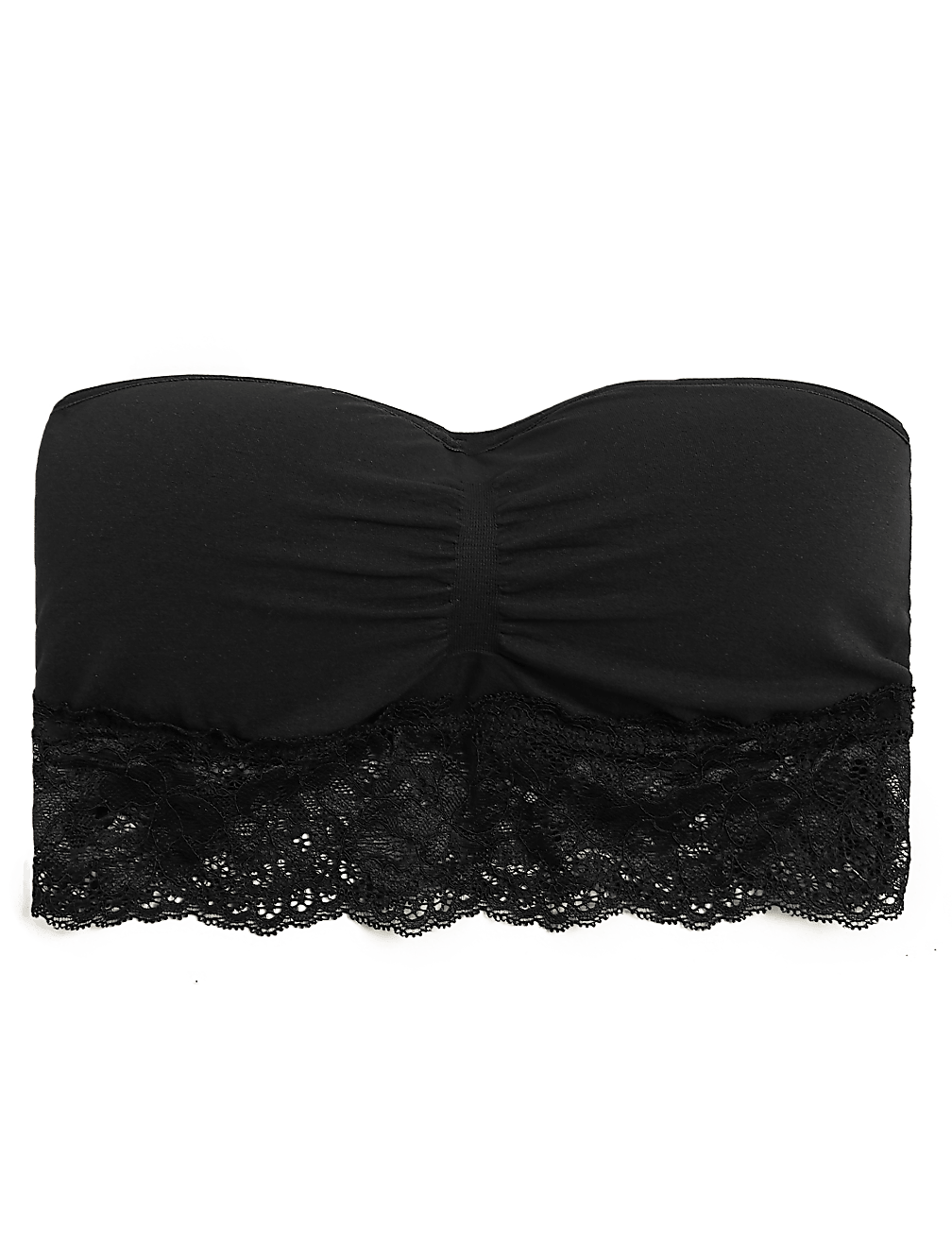 Lace Bandeau Strapless Bra