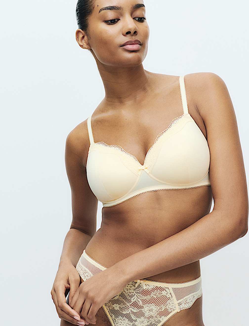 Jasmine Lace Non Wired Full Cup Bra (A-E)
