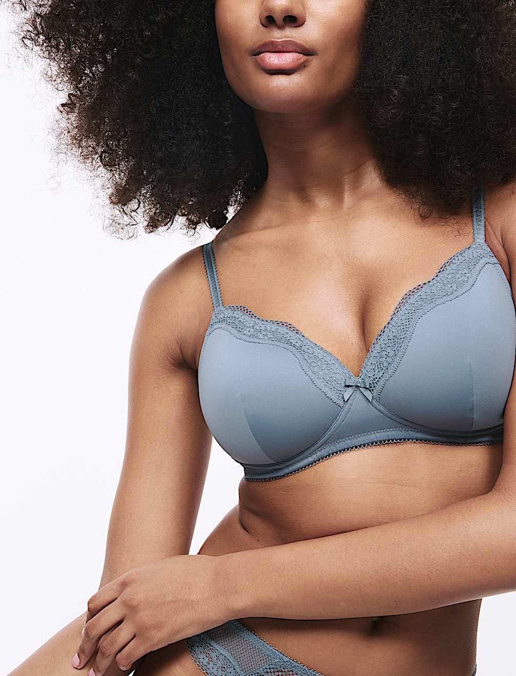 Jasmine Lace Non Wired Full Cup Bra (A-E)