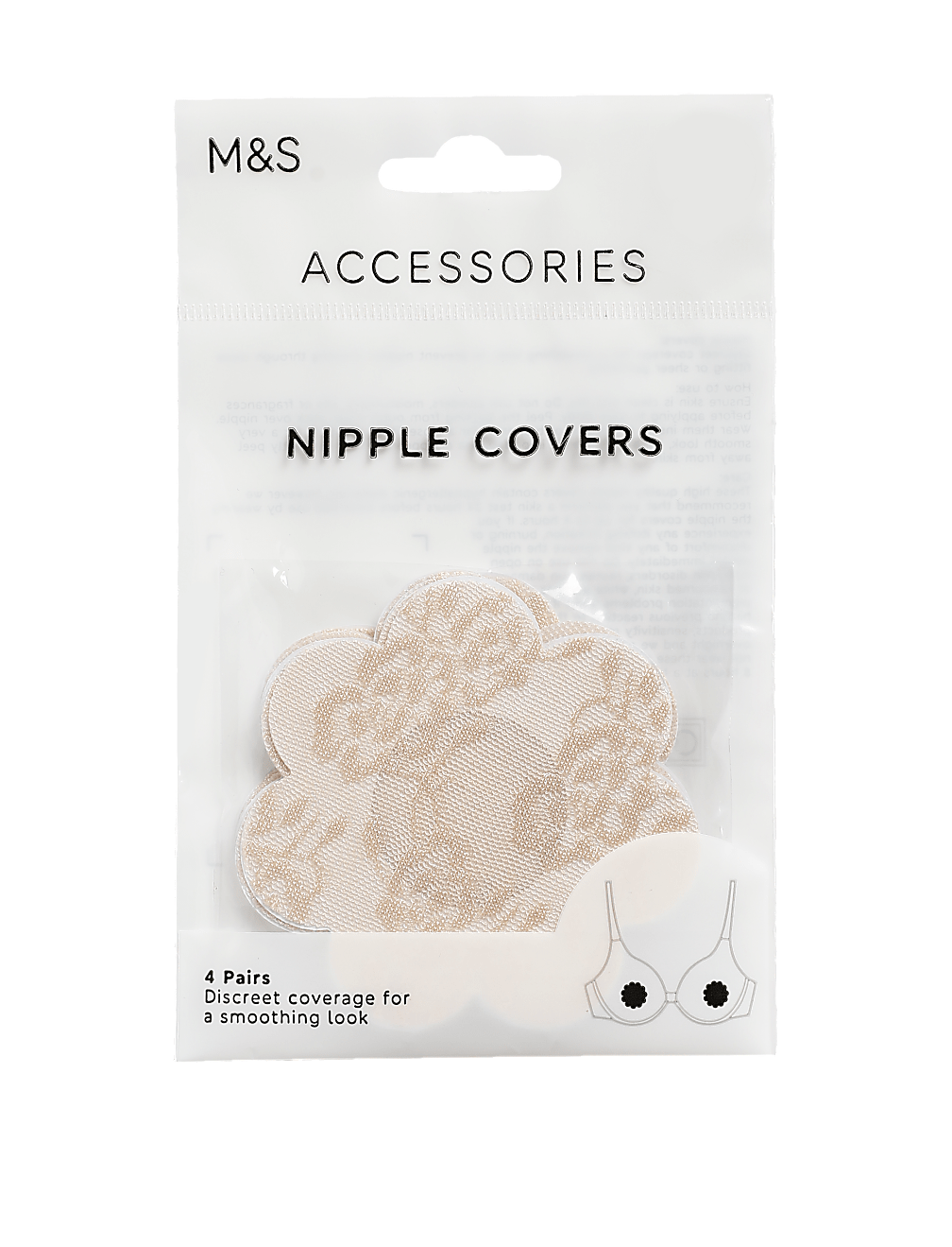 4pk Nipple Covers