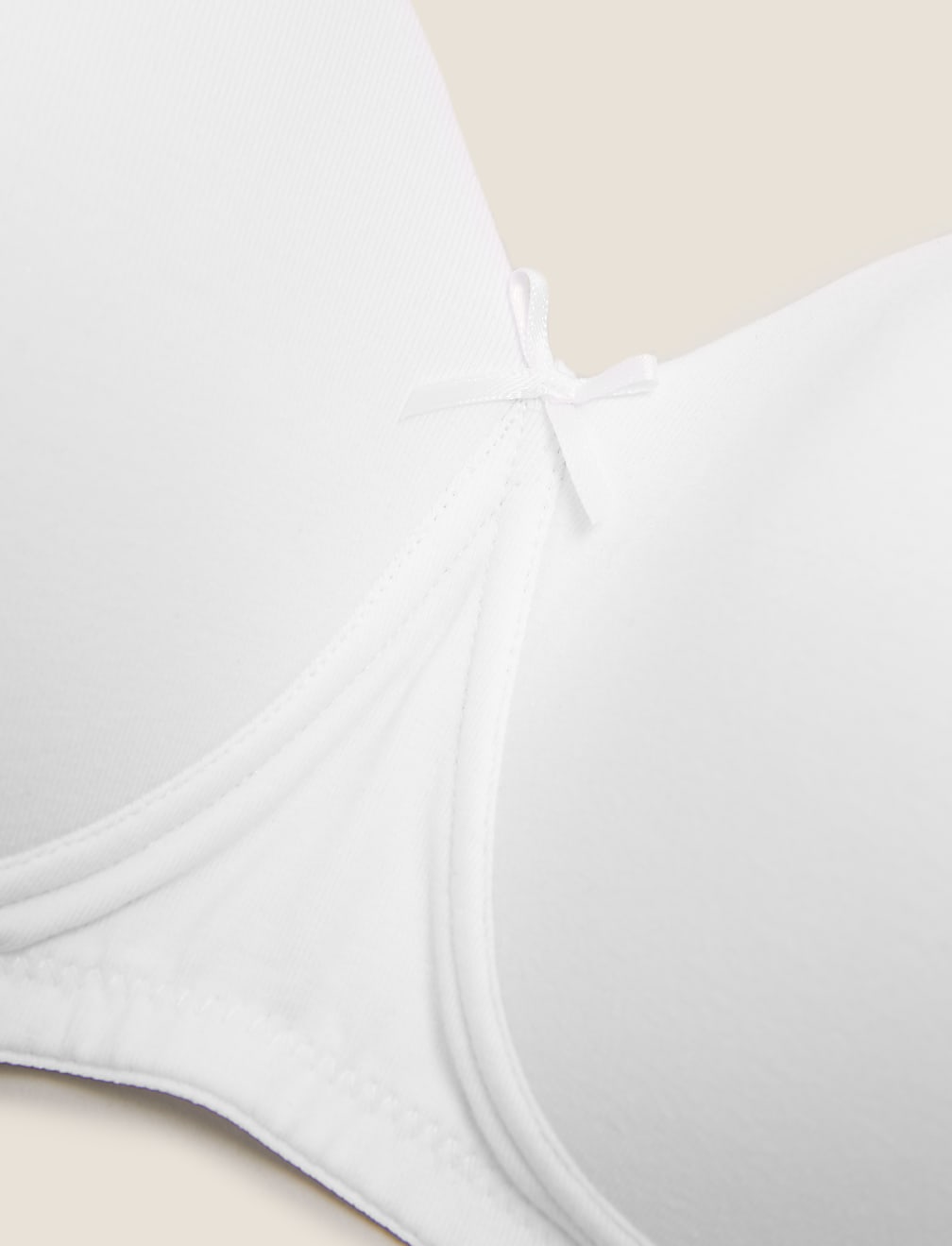 2pk Cotton Padded Full Cup Bras