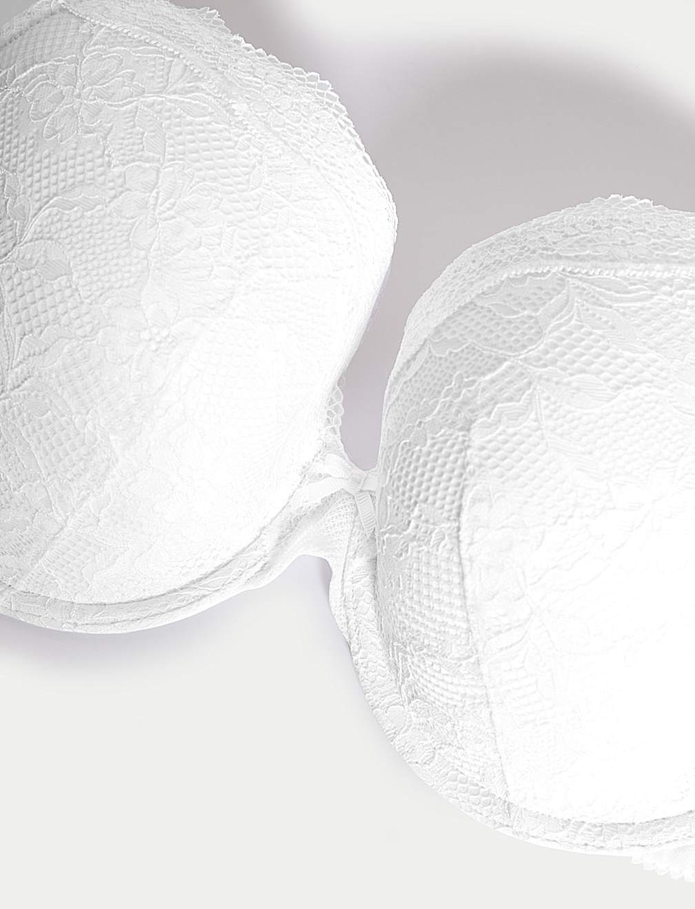 Jasmine Lace Wired Plunge Bra F-H