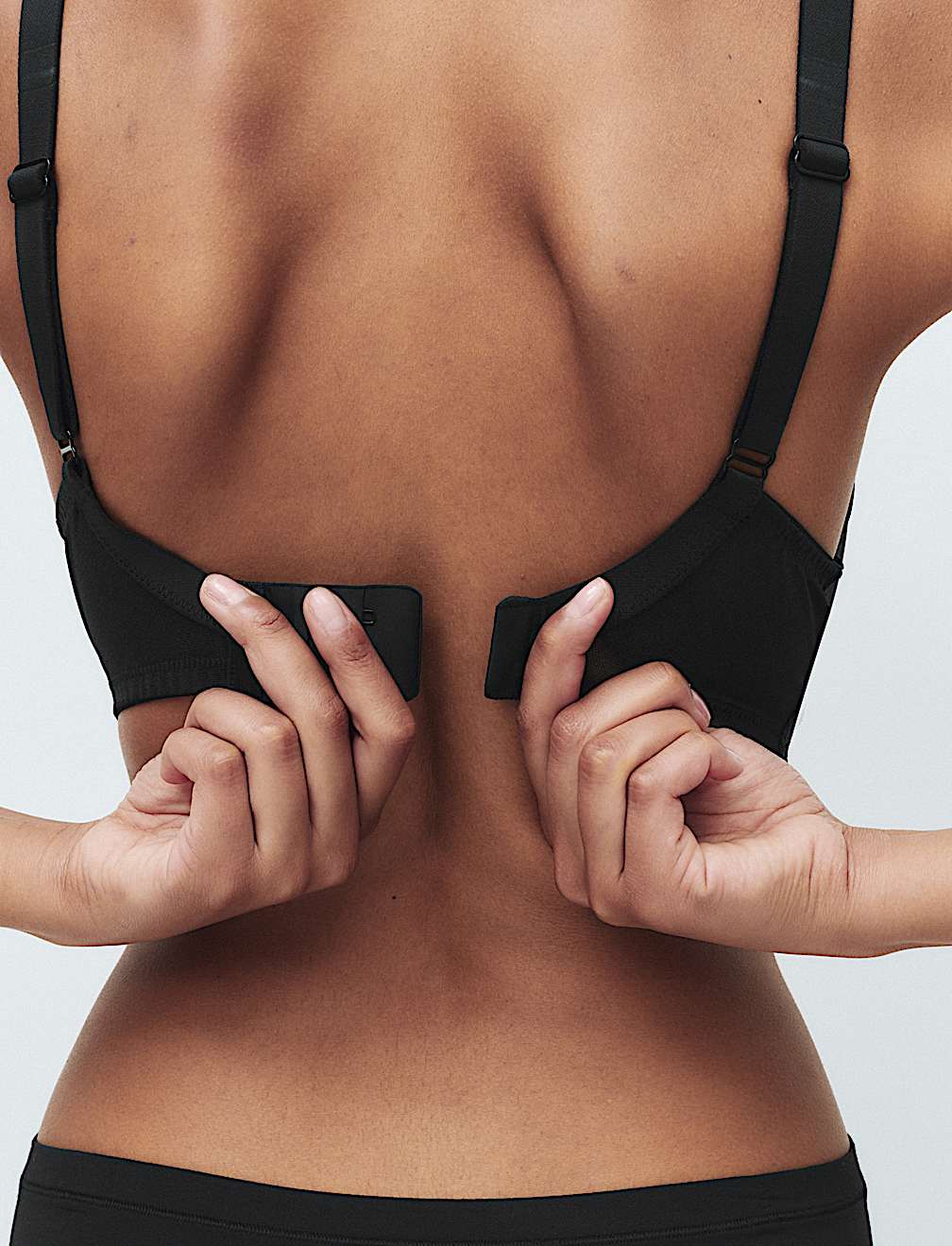 3pk Padded Wired Plunge Bras F-H