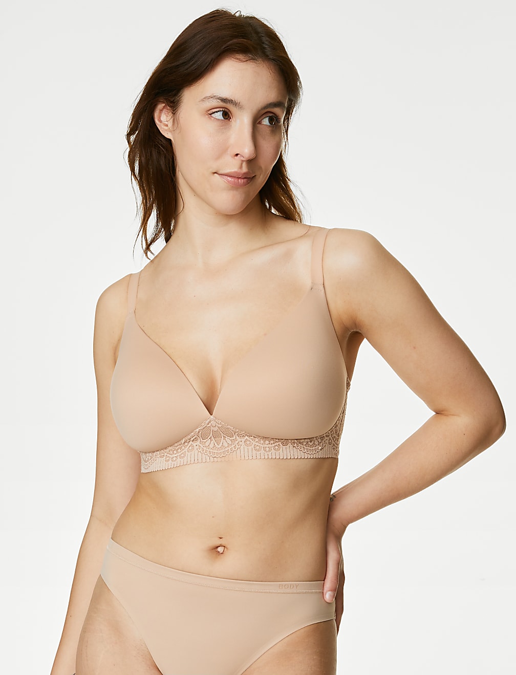 Body Soft™ Non Wired Plunge Bra F-H