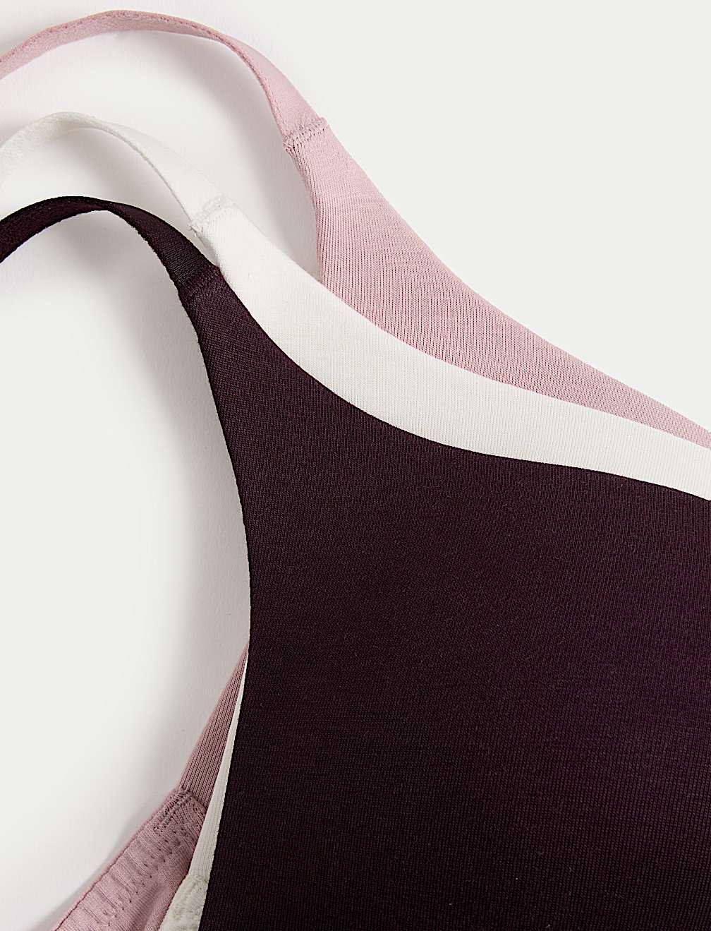 3pk Non Wired Plunge T-Shirt Bras A-E