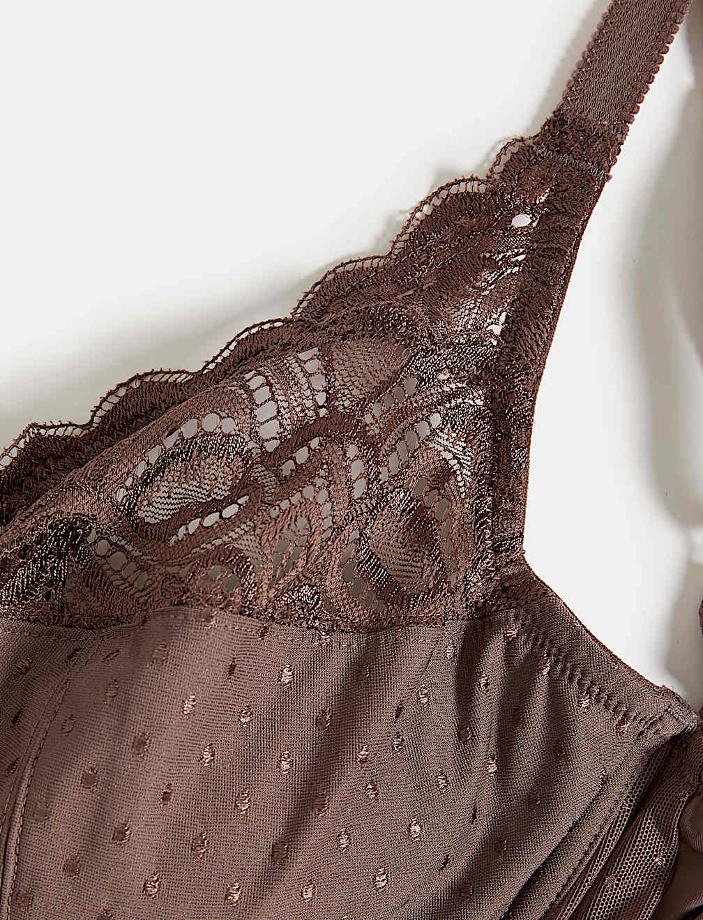 Amelia Lace Wired Full Cup Bra (F+)