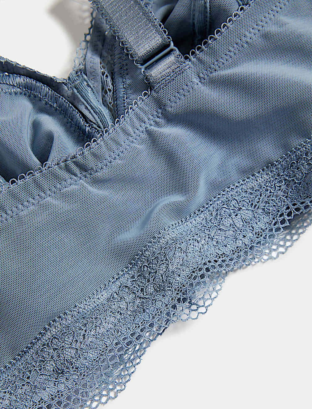 Jasmine Lace Trim Non Wired Bralette F+