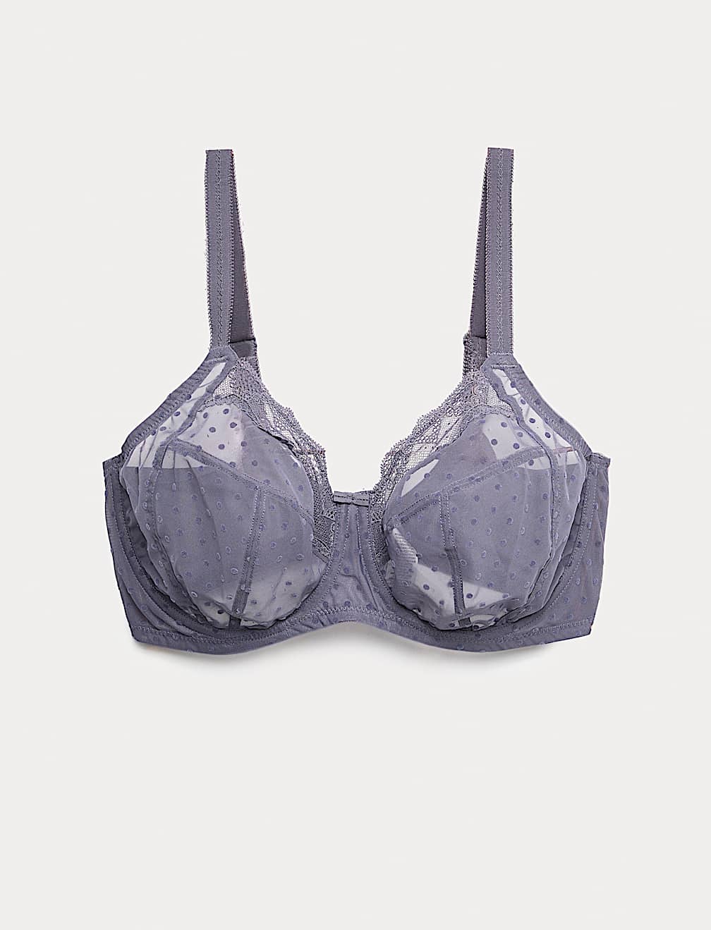 Mesh Wired Extra Support Bra (F-J)