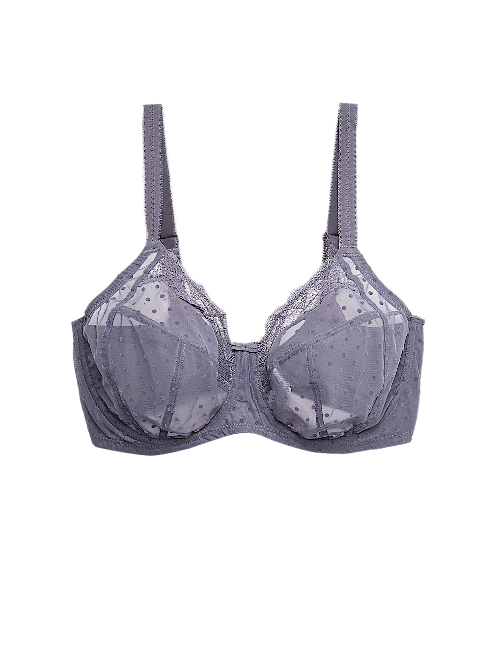 Mesh Wired Extra Support Bra (F-J)