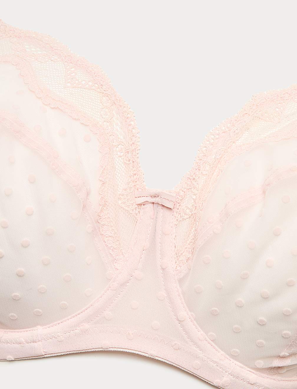 Mesh Wired Extra Support Bra (F-J)