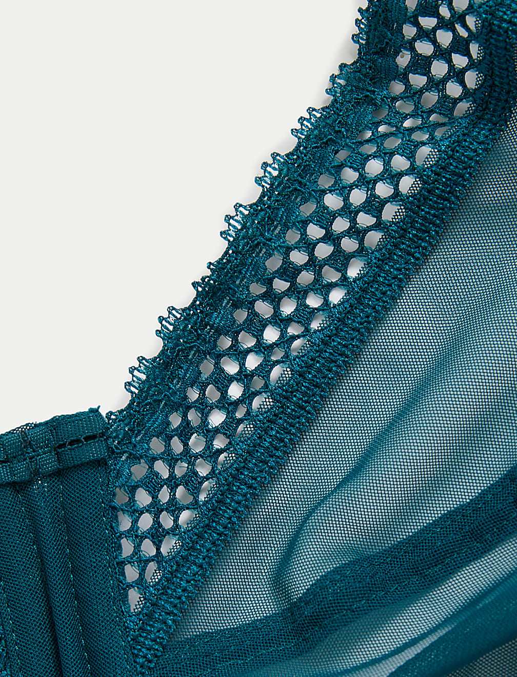 Mesh Wired Extra Support Bra (F-J)