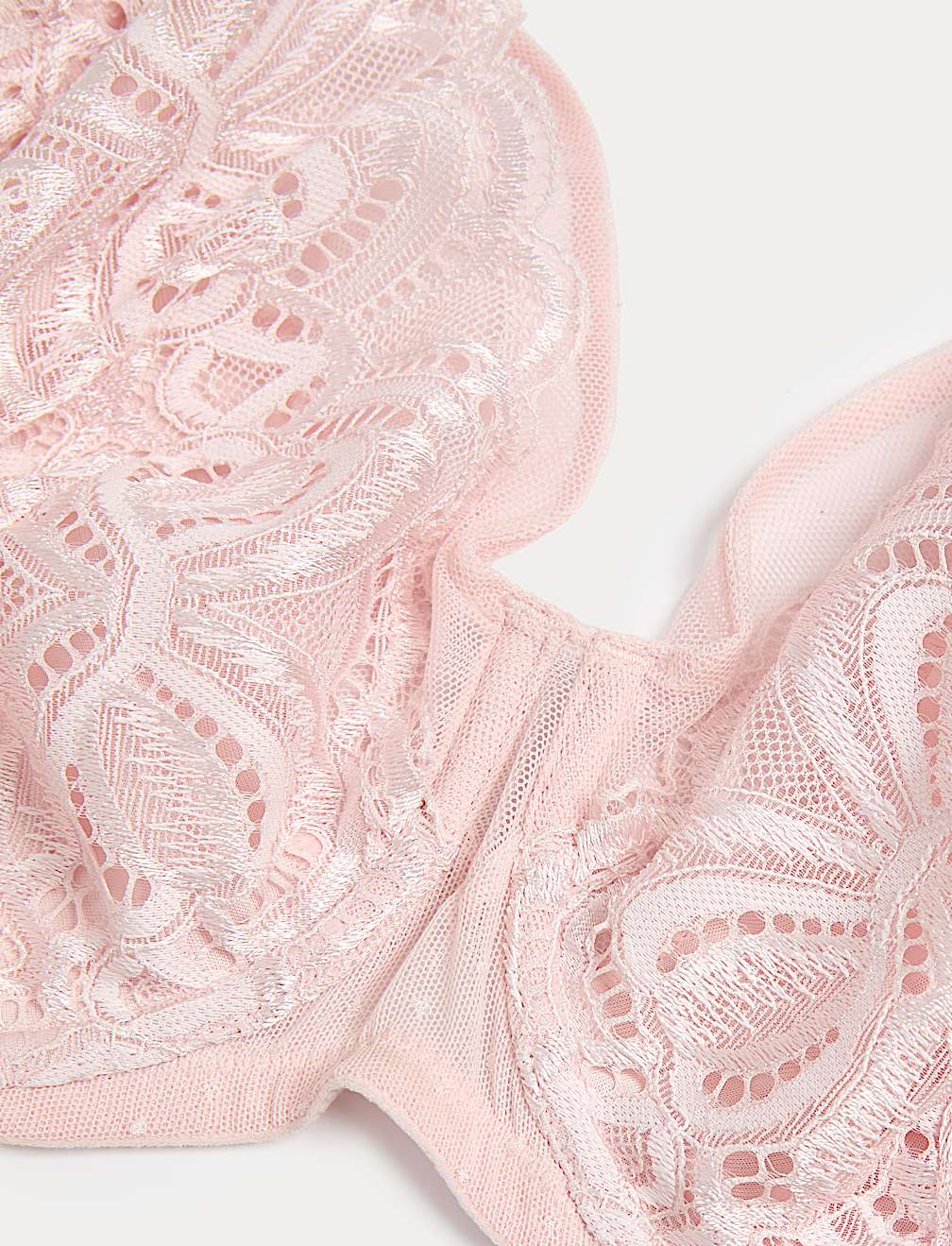 Amelia Lace Natural Lift Wired Full Cup Bra F+