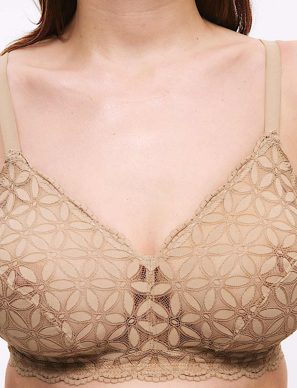 Lace Non-Padded Bralette F-H