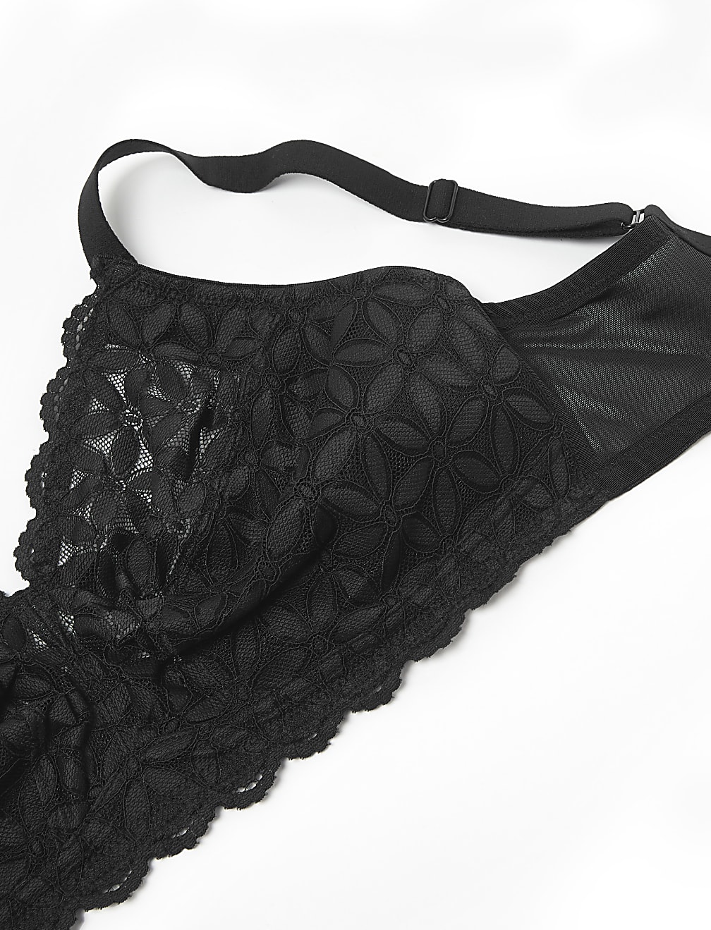 Floral Lace Full Cup Bralette DD-GG