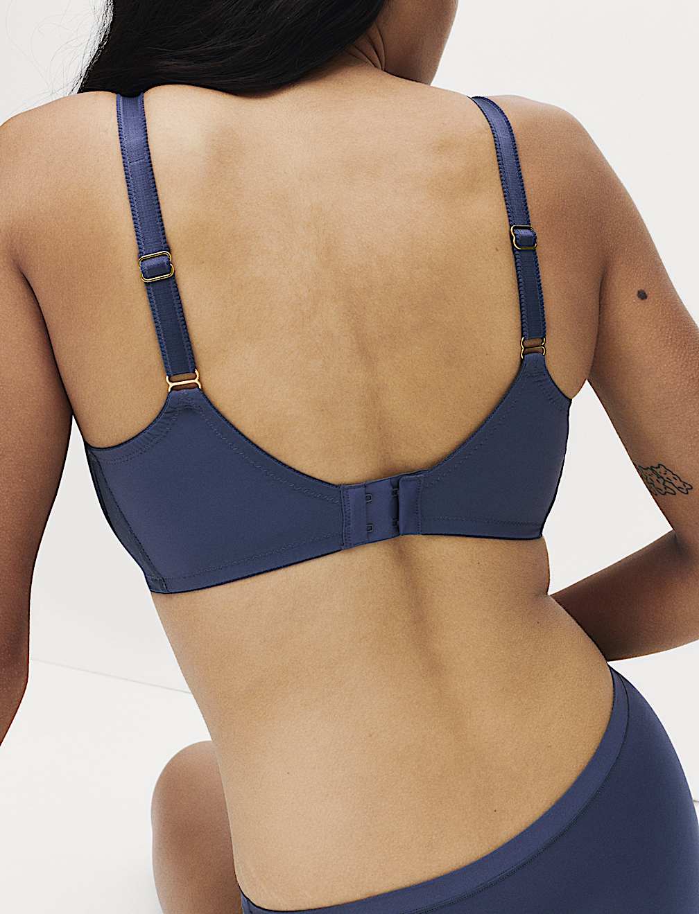 Amelia Lace Wired Minimiser Bra (C-H)