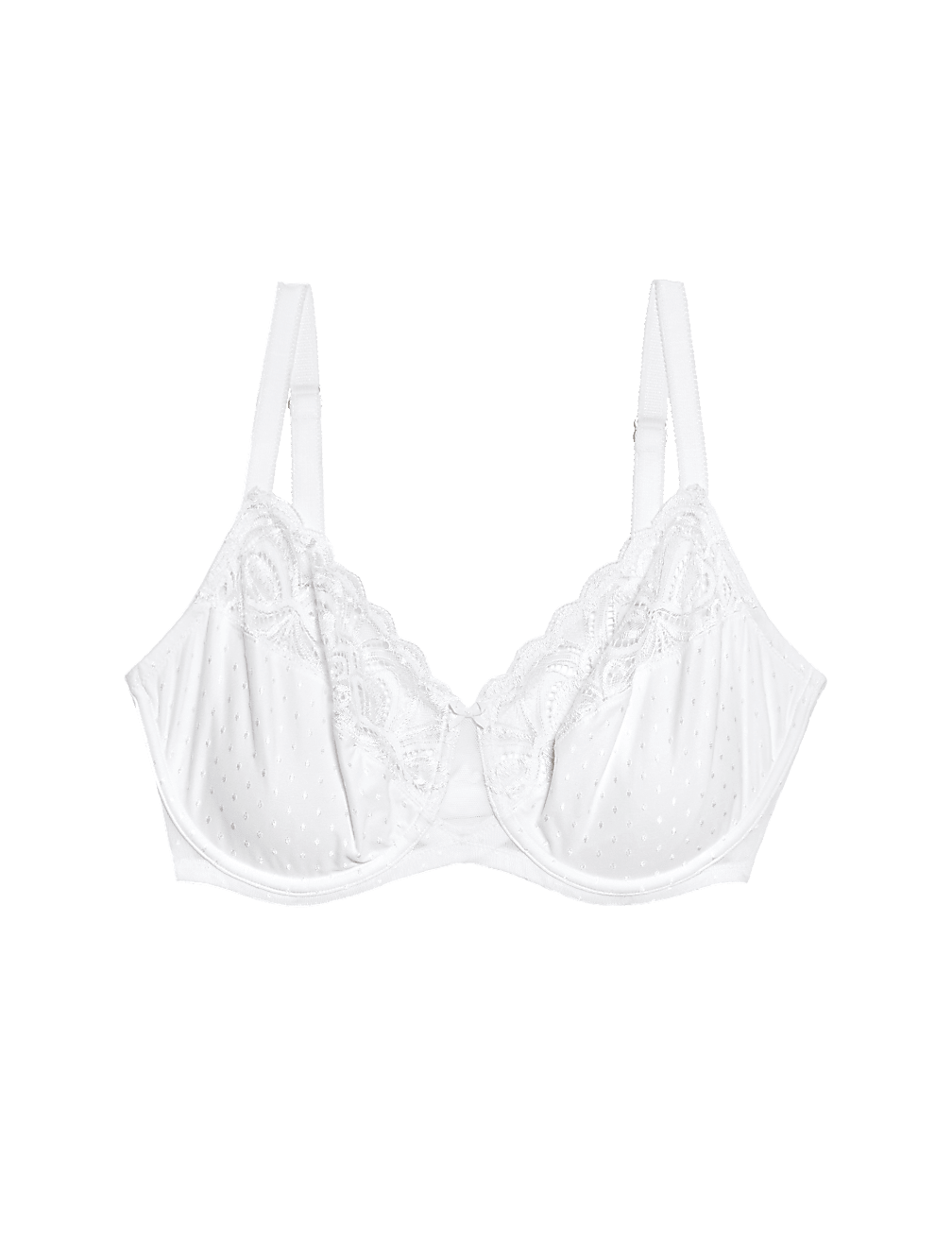 Amelia Lace Wired Minimiser Bra (C-H)