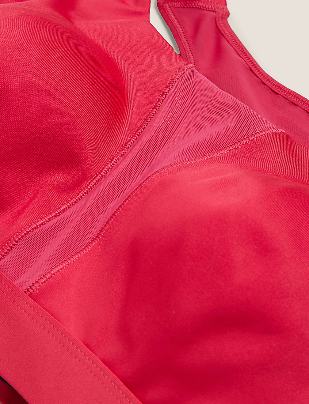 Mesh High Impact Non-Wired Sports Bra A-E