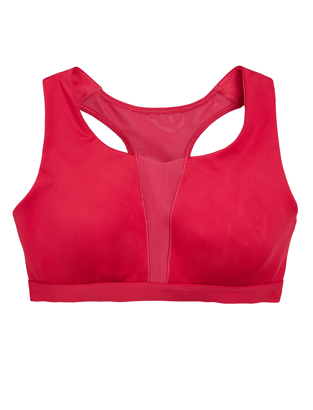 Mesh High Impact Non-Wired Sports Bra A-E