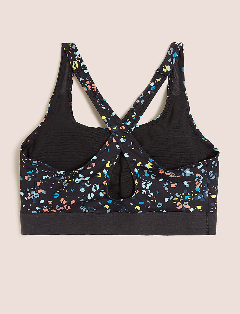 Animal Print Medium Impact Sports Bra