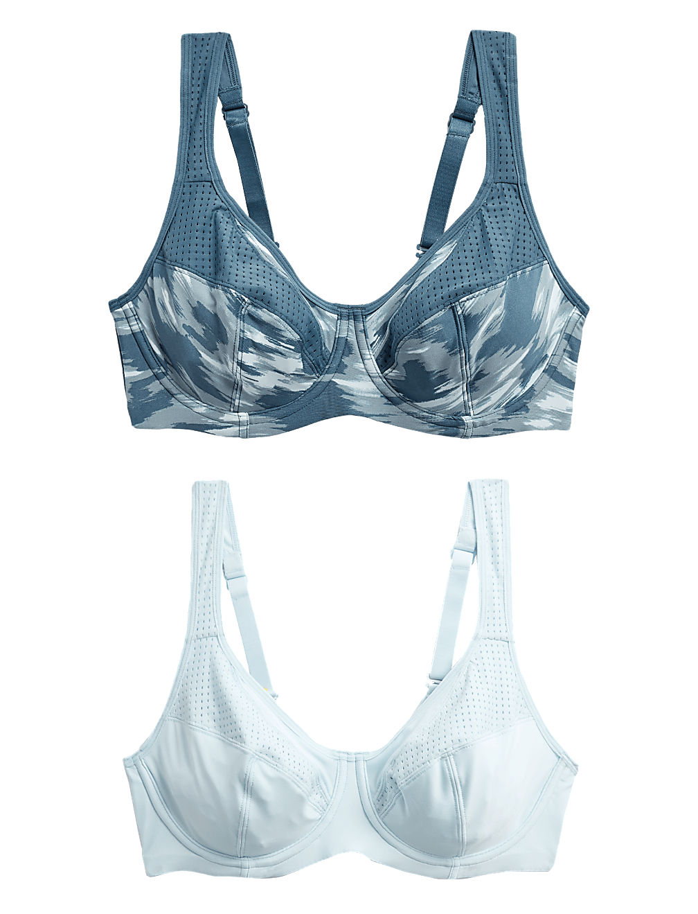 Buy 2pk Ultimate Support Wired Sports Bras A E at Marks Spencer