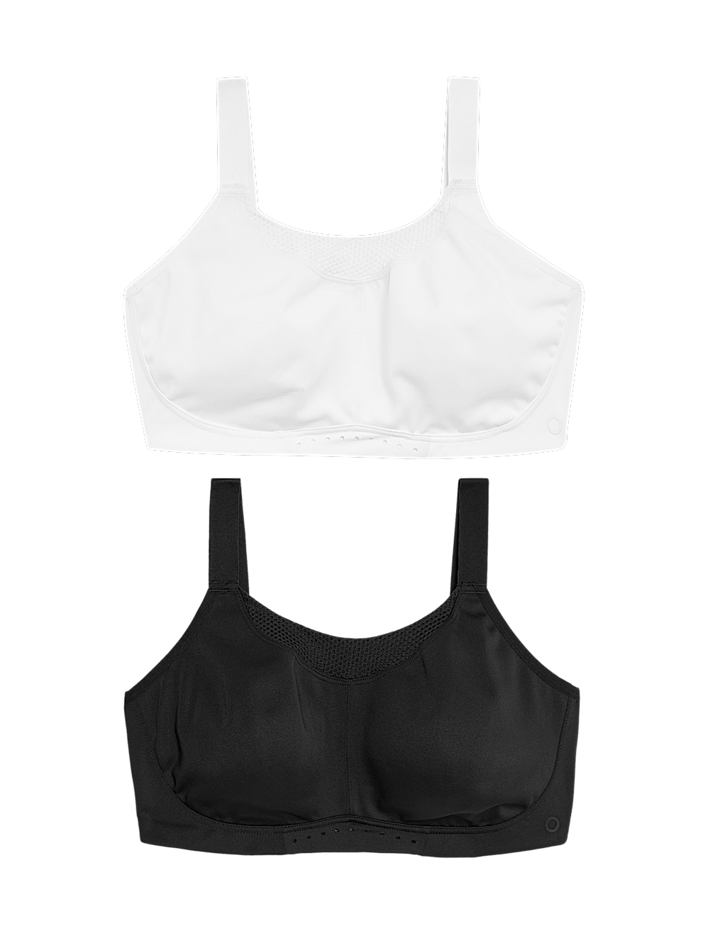 2pk Ultimate Support Non Wired Sports Bras (A-H)
