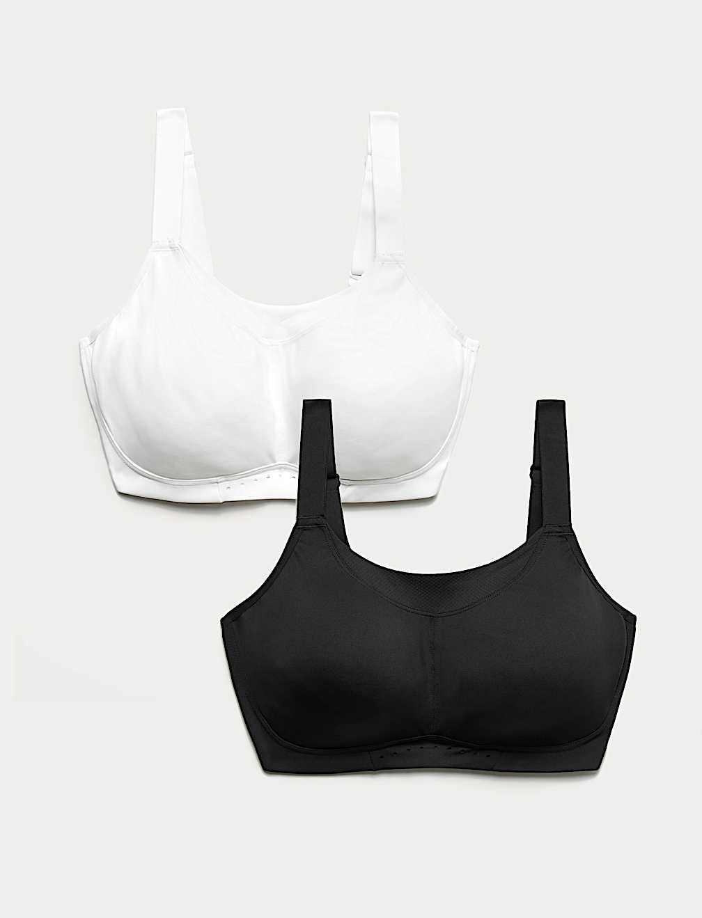 2pk Ultimate Support Non Wired Sports Bras (A-H)