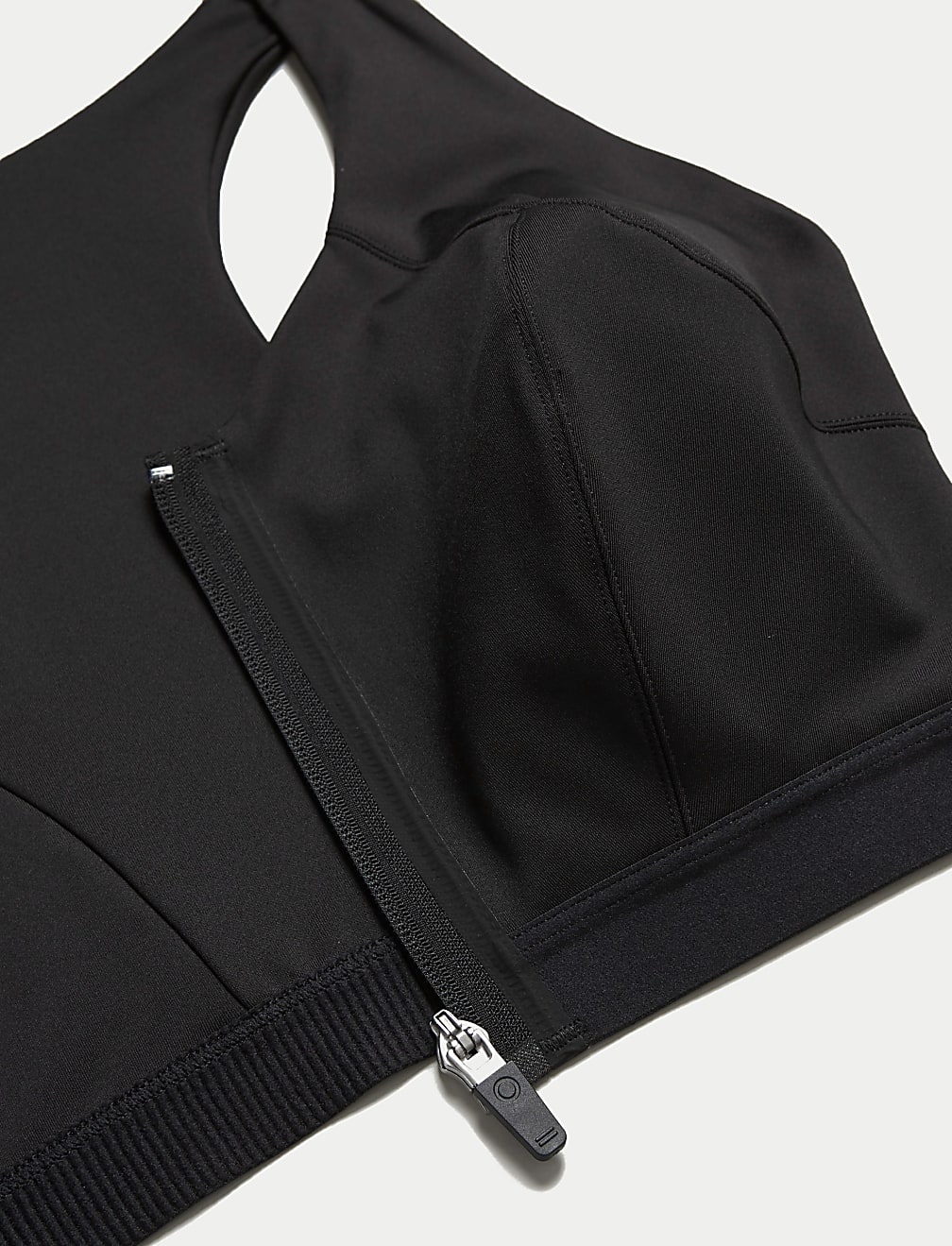 Ultimate Support Zip Front Sports  Bra F-H