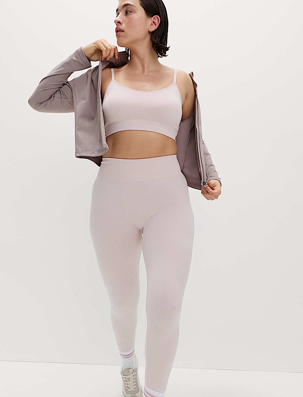 Low Impact Seamless Non Wired Sports Bra