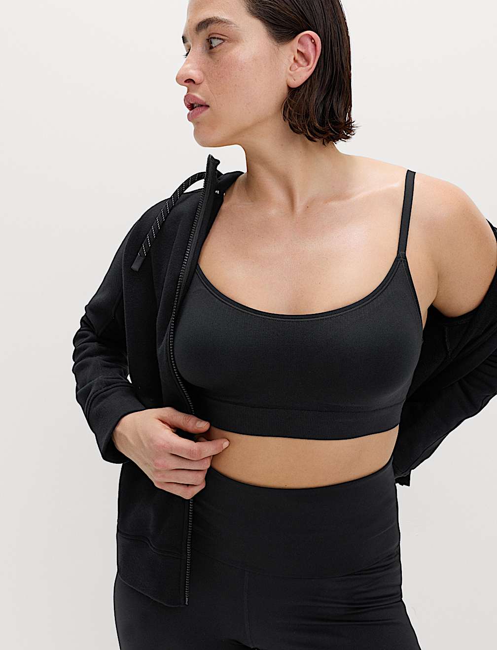 Low Impact Seamless Non Wired Sports Bra