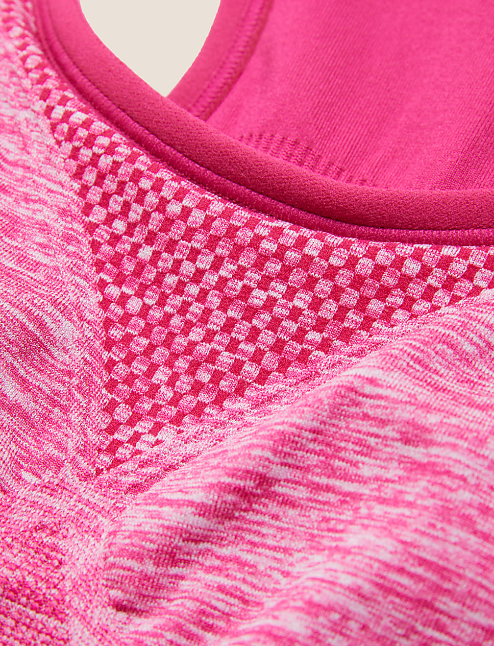 Reversible Seamless Medium Support Sports Bra