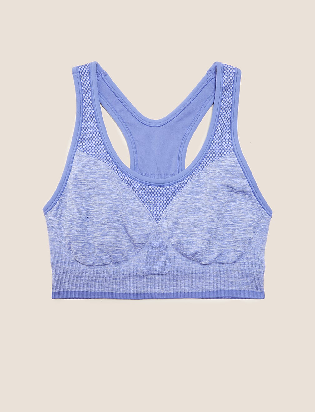 Reversible Seamless Medium Support Sports Bra