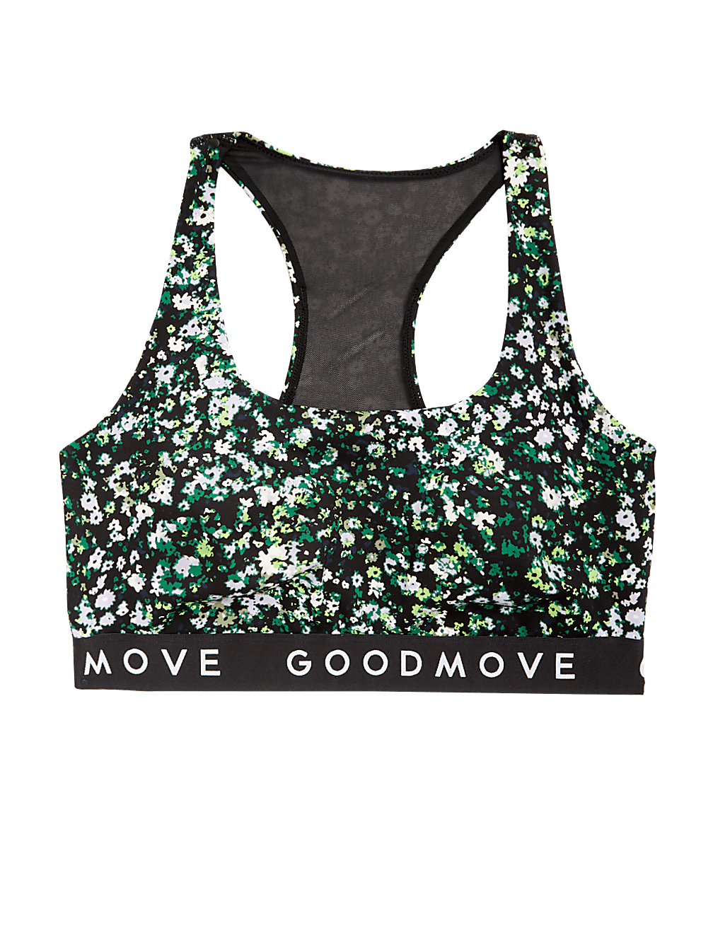 Medium Support Non Wired Crop Top A-E