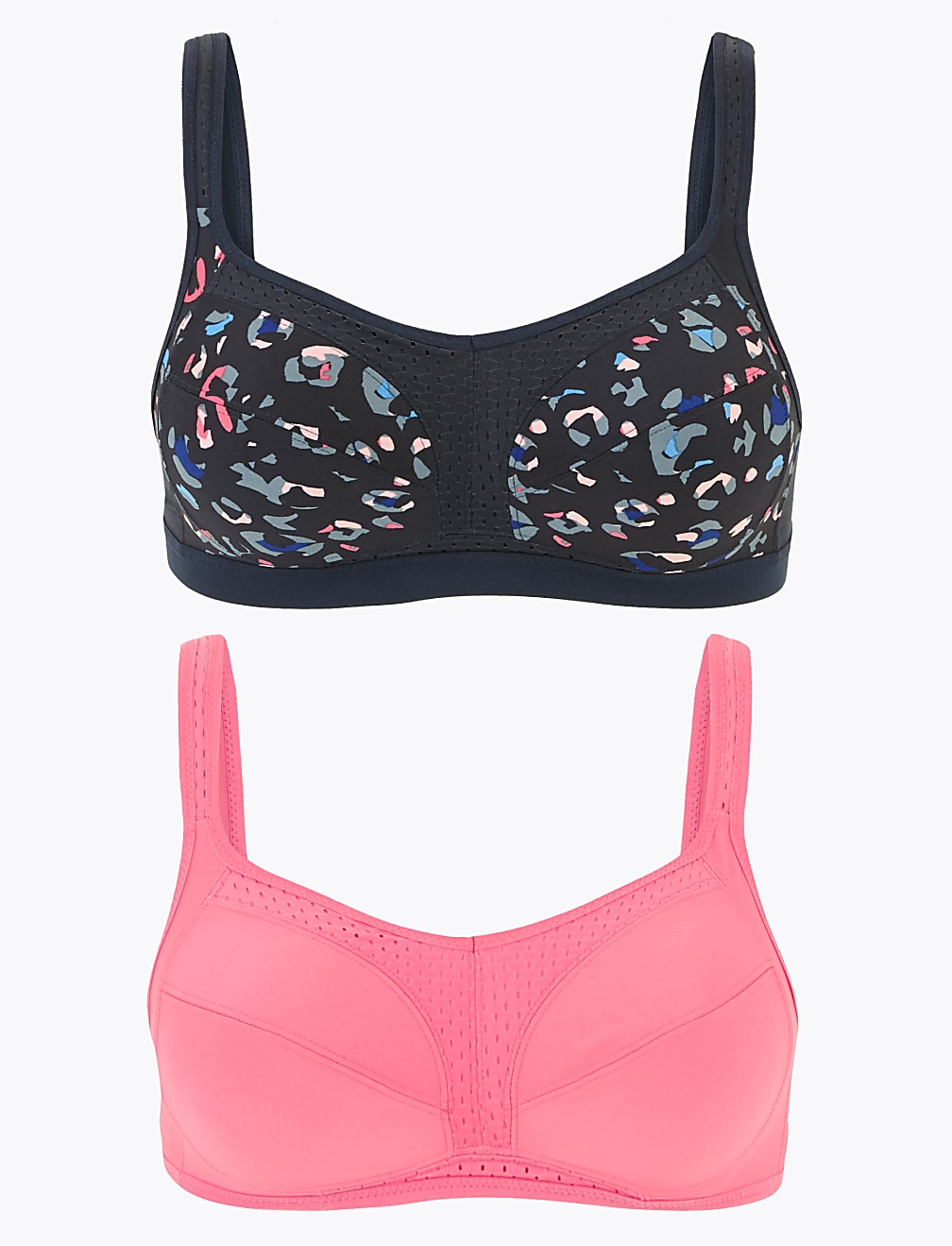 2 Pack High Impact Sports Bras A-G