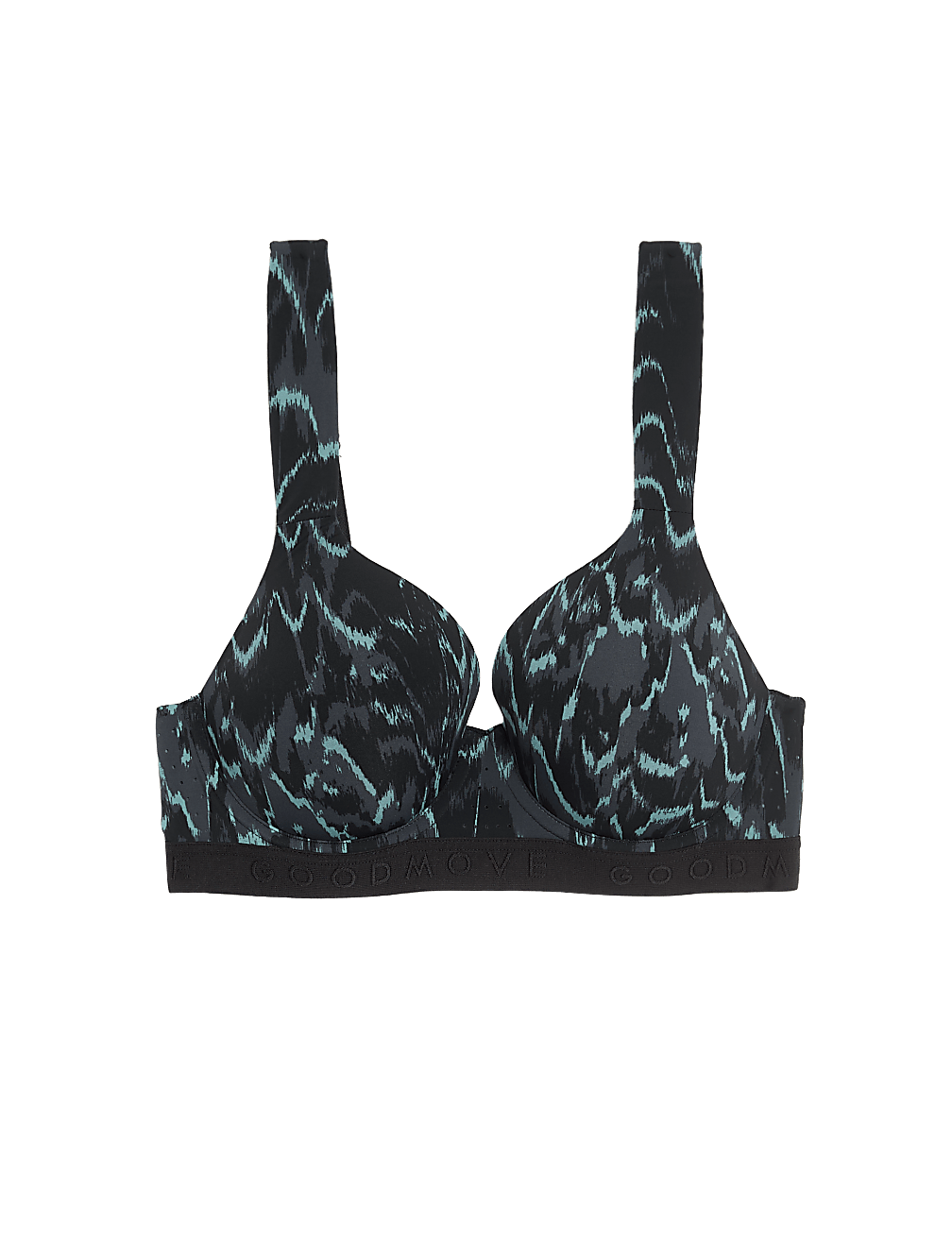Medium Support Sports Hybrid T-Shirt Bra (A-E)