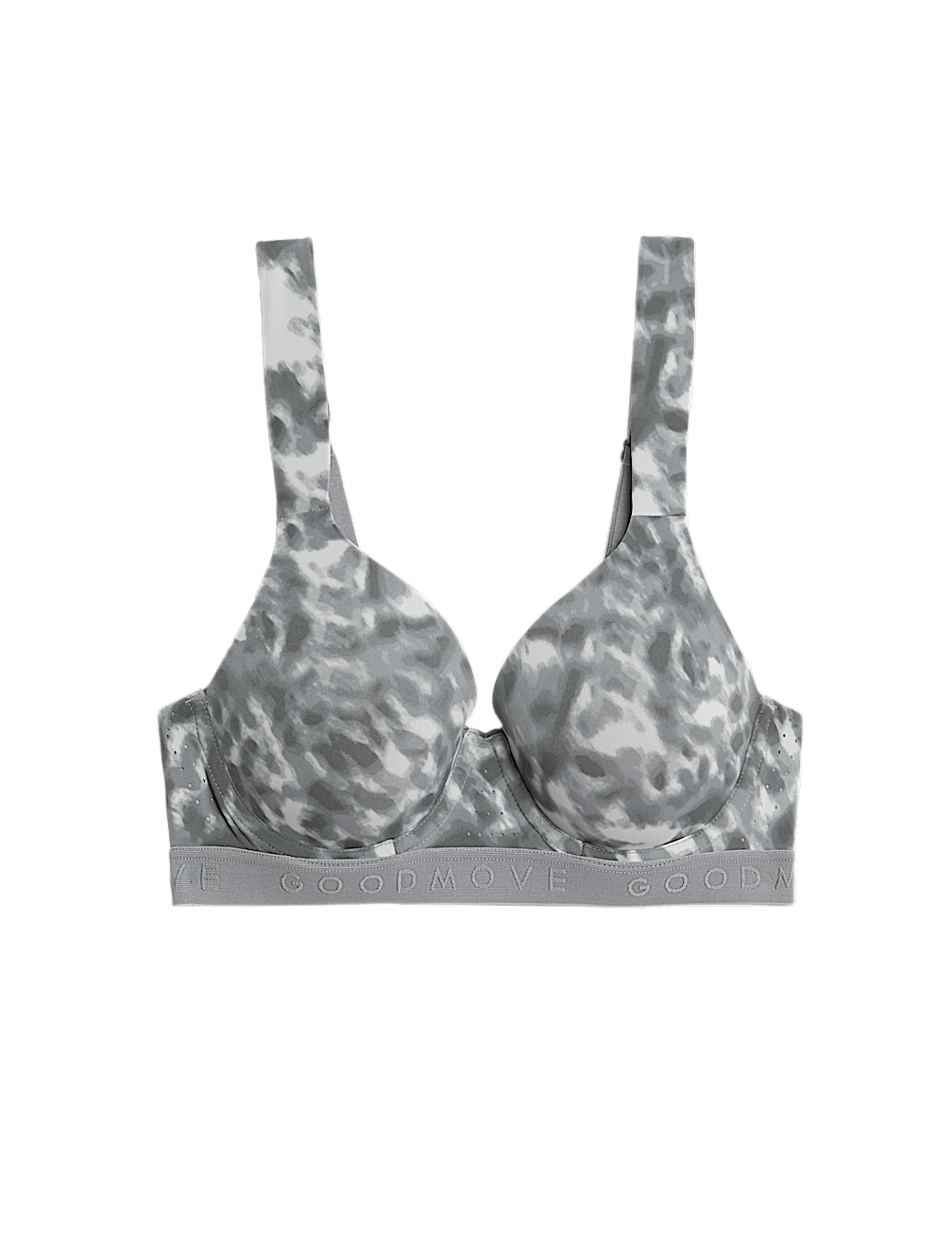Medium Support Sports Hybrid T-Shirt Bra (A-E)