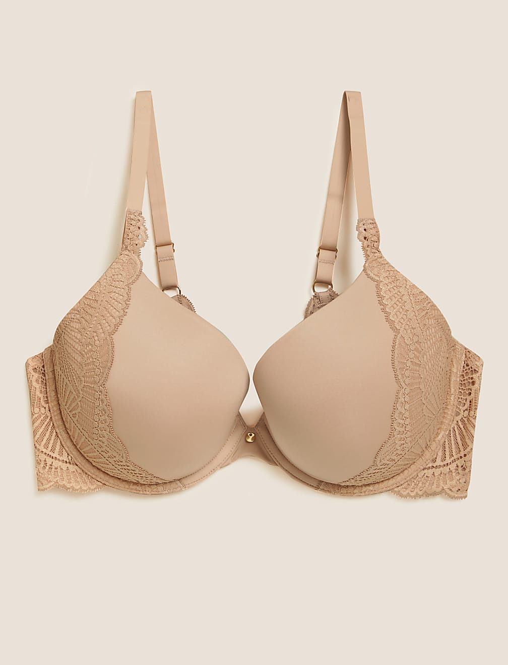 Perfect Fit&trade; Lace Push-Up Bra AA-E