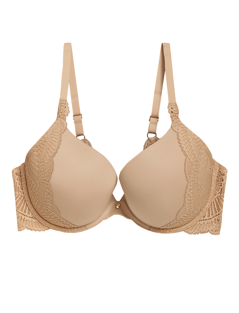 Perfect Fit&trade; Lace Push-Up Bra AA-E