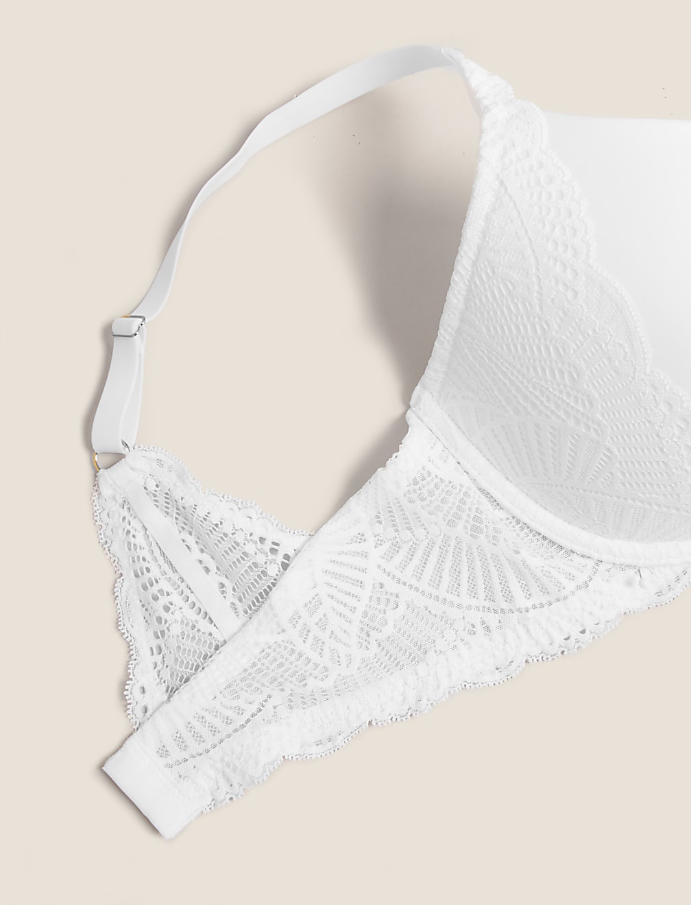 Perfect Fit&trade; Lace Push-Up Bra AA-E