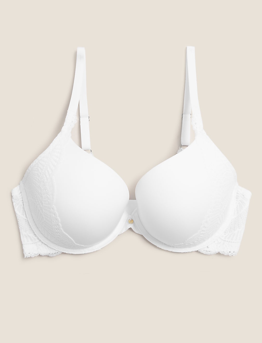 Perfect Fit&trade; Lace Push-Up Bra AA-E