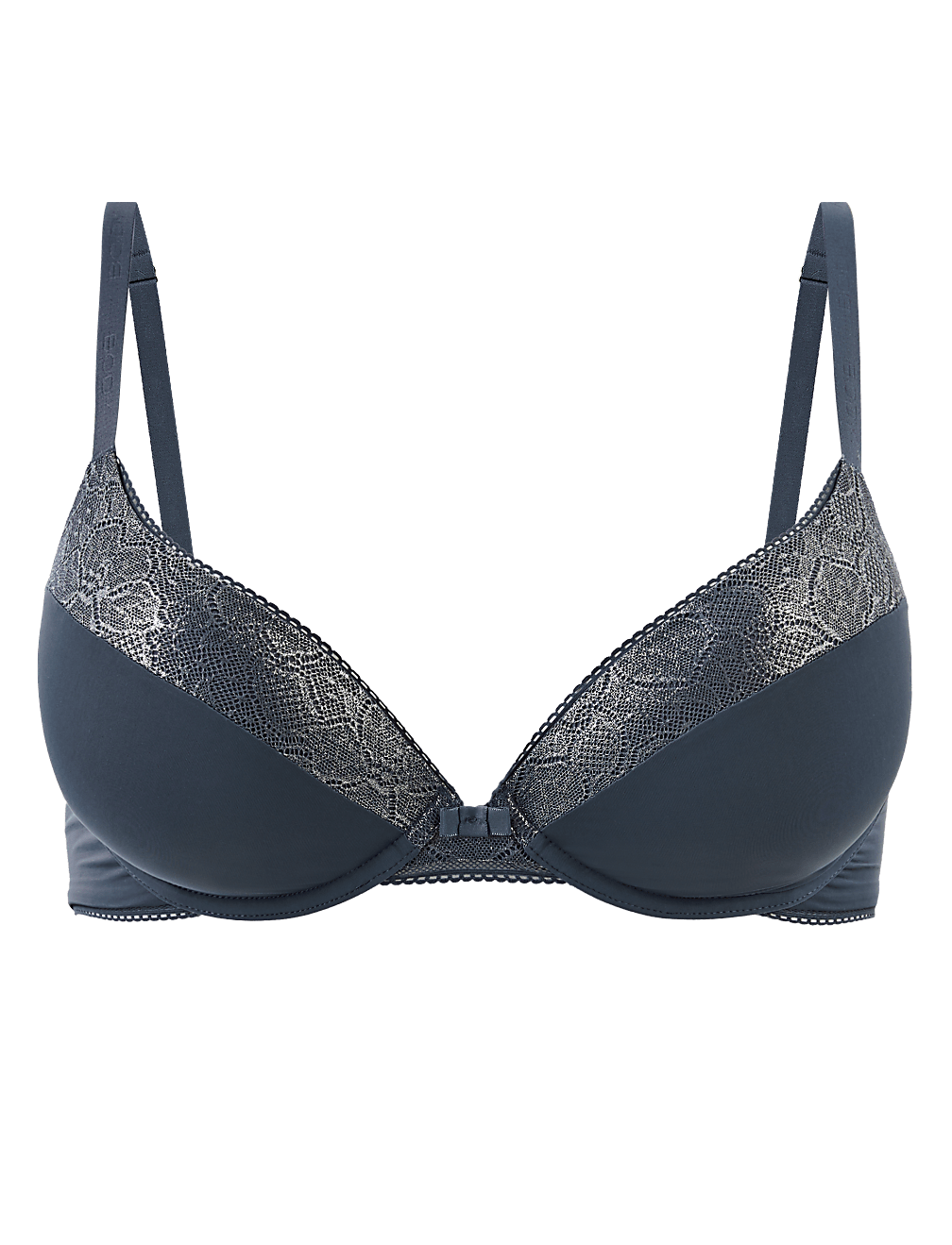 Body™ Lace Sparkle Trim Push Up Plunge Bra A-E